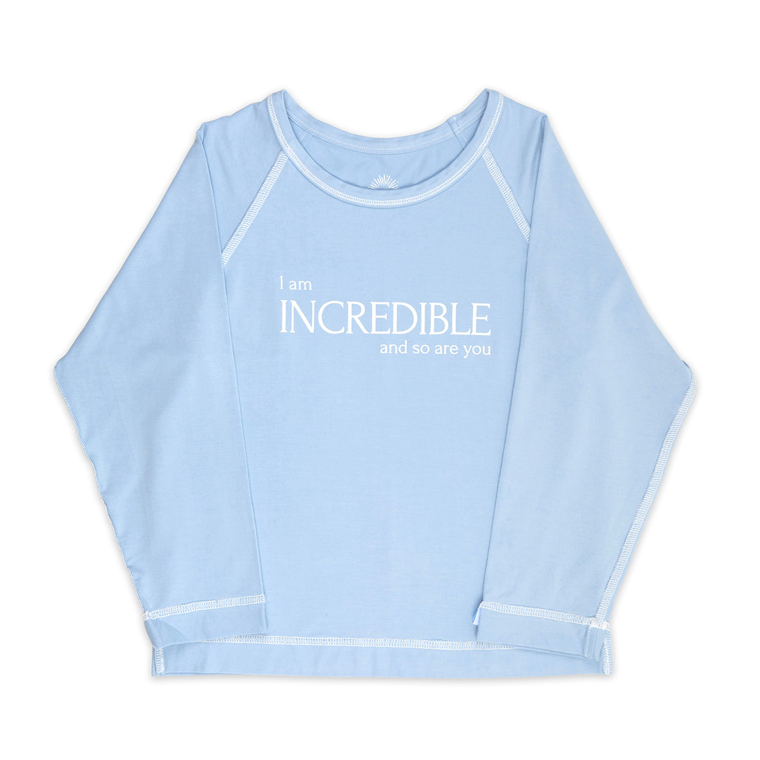 Kids Incredible Long Sleeve Bamboo T-Shirt