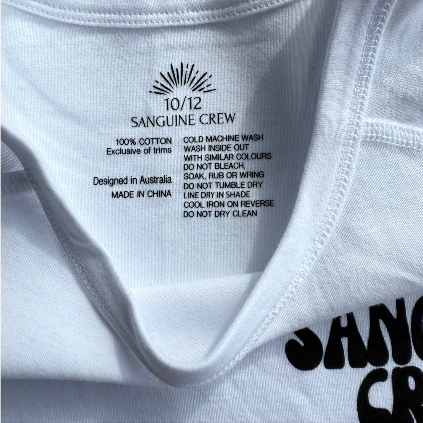 White T - Adults