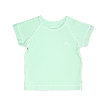 Kids Short Sleeve Bamboo T-shirt - Green